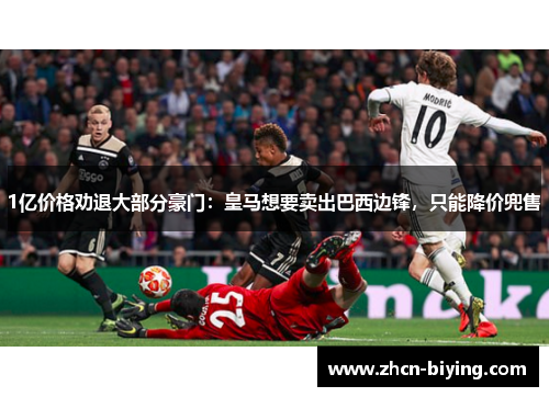 1亿价格劝退大部分豪门：皇马想要卖出巴西边锋，只能降价兜售